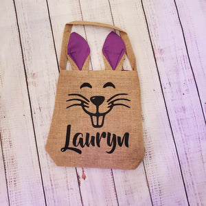 Customized Easter Bags with Bunny ears - My Other Child / Blooms n' Rooms