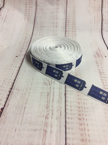 Dr who ribbon, for crafting - My Other Child / Blooms n' Rooms