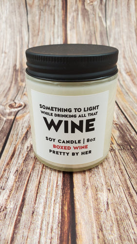 Drinking all that wine | Soy Candle | Pretty by Her - My Other Child / Blooms n' Rooms