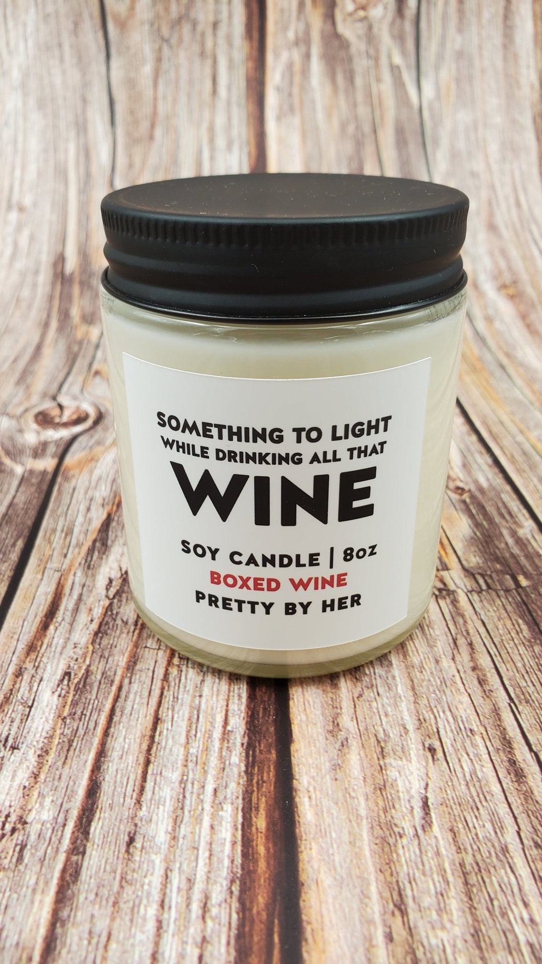 Drinking all that wine | Soy Candle | Pretty by Her - My Other Child / Blooms n' Rooms