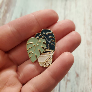 Enamel Pin - Monstera Plant - My Other Child / Blooms n' Rooms