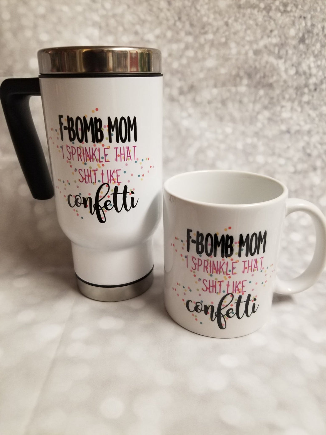 F bomb mom mug - My Other Child / Blooms n' Rooms