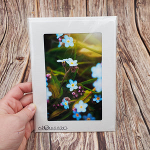 Forget Me Not | Blank Photo Card - My Other Child / Blooms n' Rooms