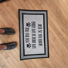 Load image into Gallery viewer, Funny Door Mats - My Other Child / Blooms n&#39; Rooms