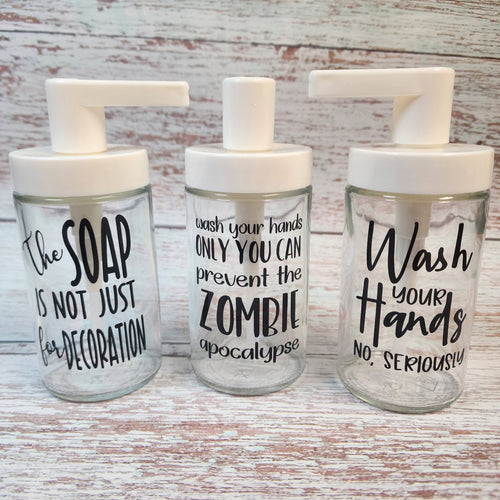 Funny Soap Dispenser - My Other Child / Blooms n' Rooms