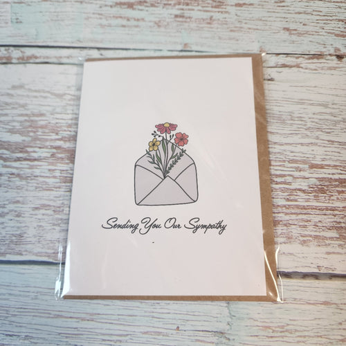 Greeting Card | Sympathy | Jeffery Heard Designs - My Other Child / Blooms n' Rooms