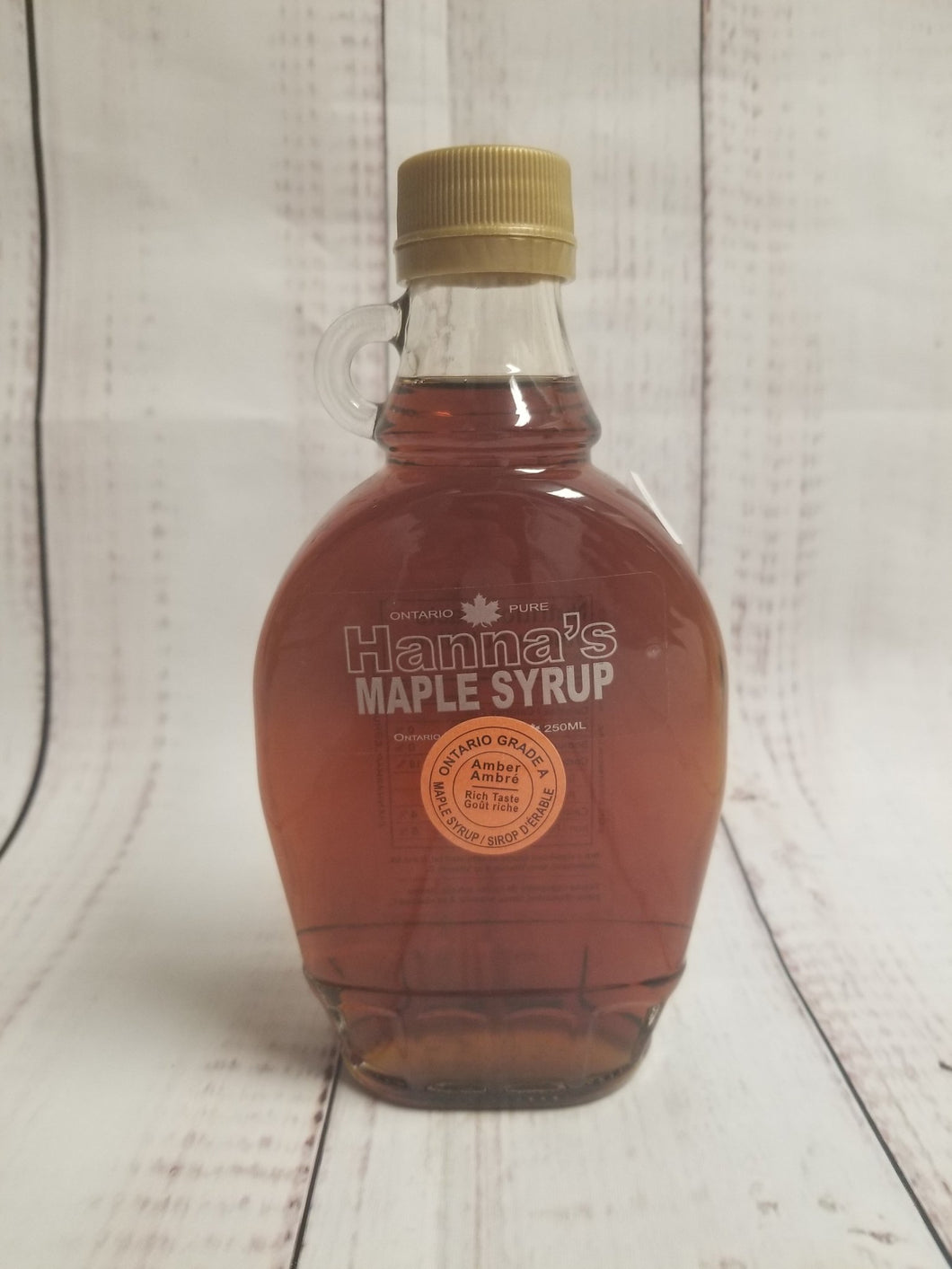Hanna's 250 ml maple syrup - My Other Child / Blooms n' Rooms
