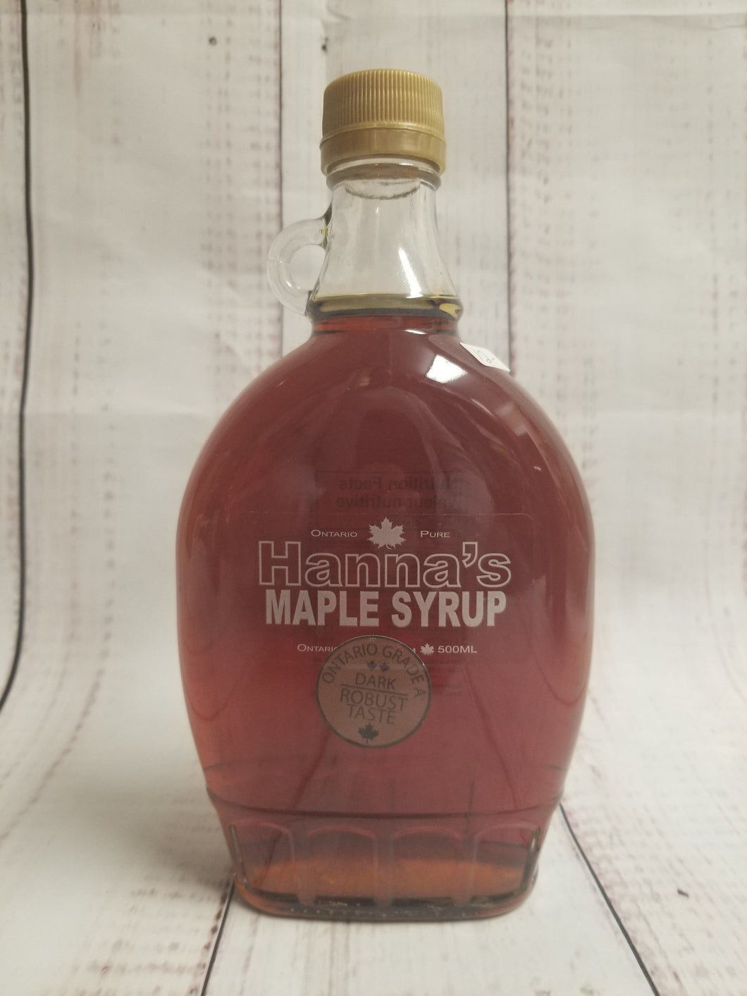 Hanna's 500 ml Maple syrup - My Other Child / Blooms n' Rooms