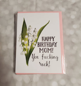 Happy Birthday Mom | Greeting Card - My Other Child / Blooms n' Rooms