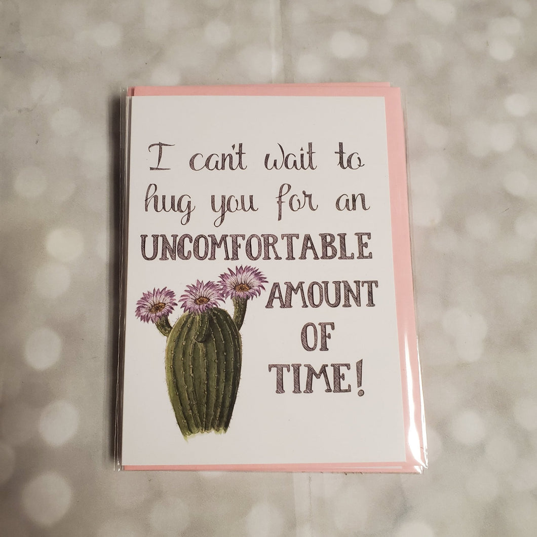 I can't wait to hug you | Greeting Card - My Other Child / Blooms n' Rooms