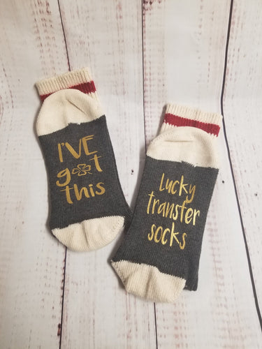 IVF Socks, I'VE Got this, Lucky Transfer Socks - My Other Child / Blooms n' Rooms