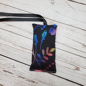 Lavender Pouch air freshener | Black Watercolour Floral - My Other Child / Blooms n' Rooms