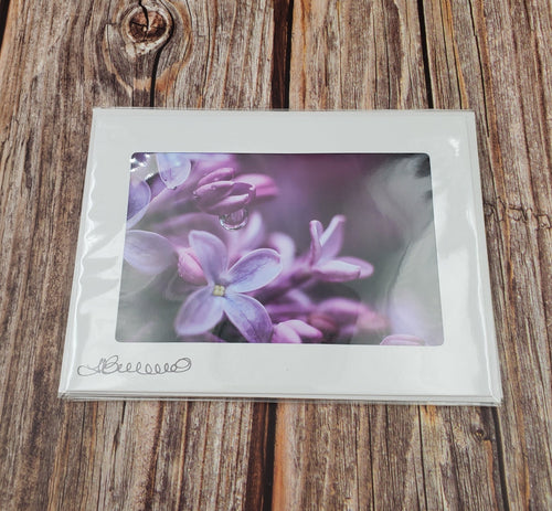 Lilac | Blank Photo Card - My Other Child / Blooms n' Rooms