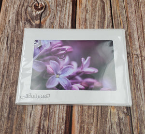 Lilac | Blank Photo Card - My Other Child / Blooms n' Rooms