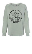 Load image into Gallery viewer, Live life in full Bloom | Lightweight Sweater - My Other Child / Blooms n&#39; Rooms