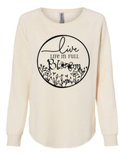 Load image into Gallery viewer, Live life in full Bloom | Lightweight Sweater - My Other Child / Blooms n&#39; Rooms