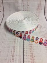 Load image into Gallery viewer, Matryoshka dolls, nesting dolls, grosgrain ribbon - My Other Child / Blooms n&#39; Rooms