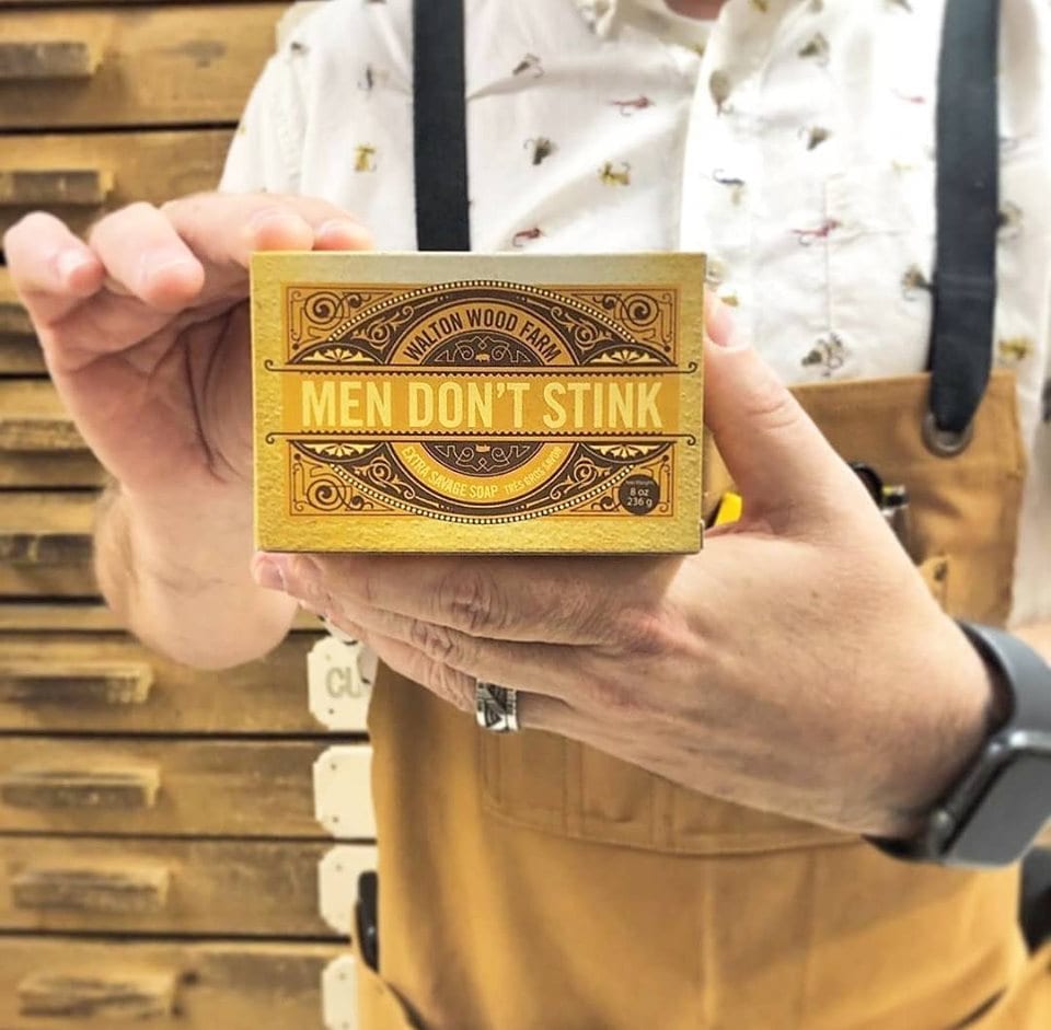 Men Don't Stink Bar Soap - My Other Child / Blooms n' Rooms