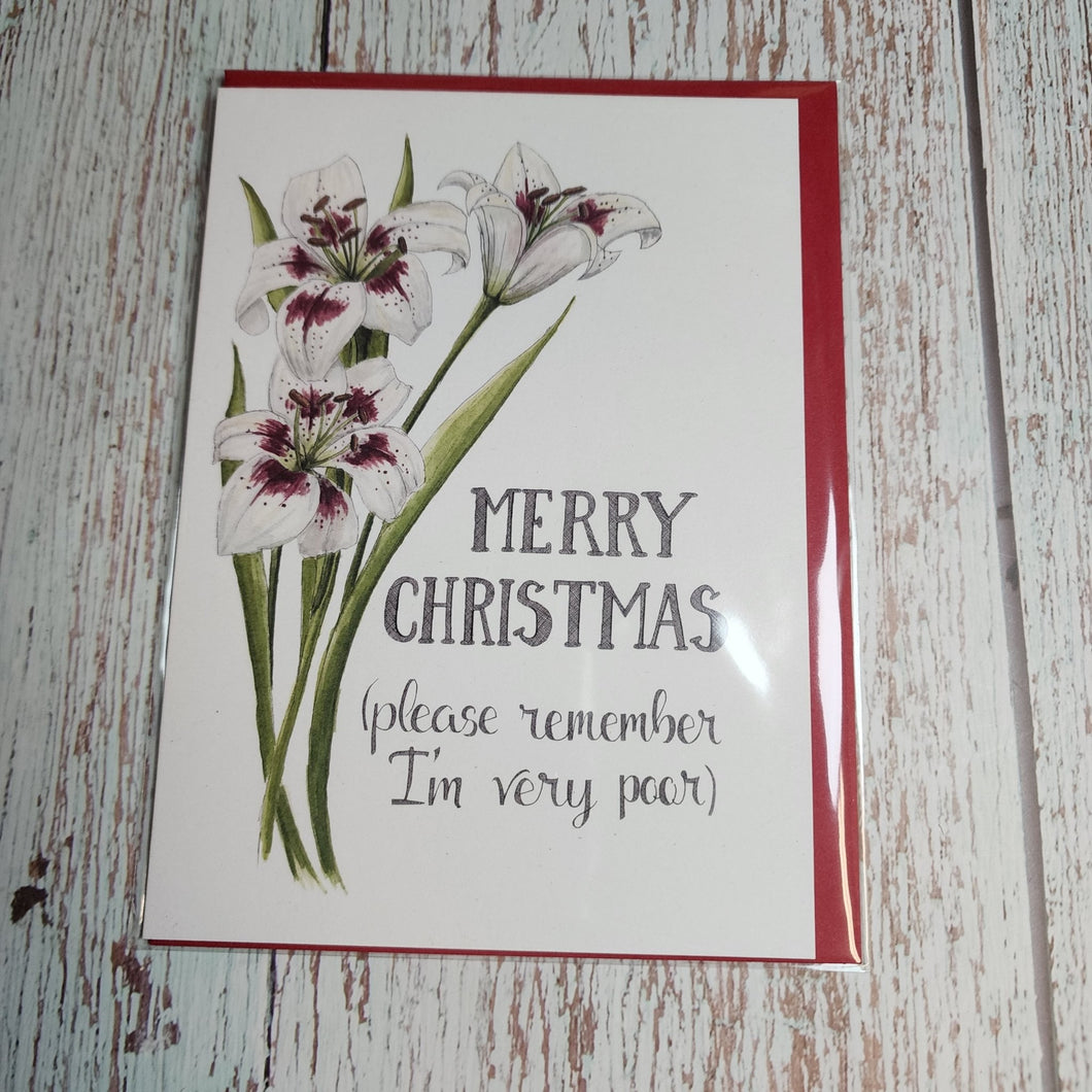 Merry Christmas | Greeting Card - My Other Child / Blooms n' Rooms