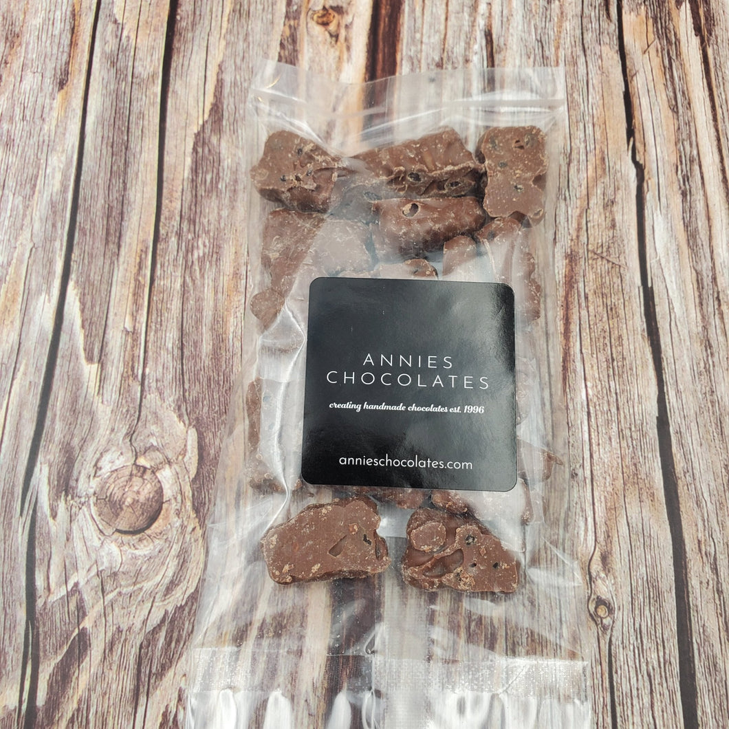 Milk Chocolate covered gummy bears | Annies Chocolate - My Other Child / Blooms n' Rooms