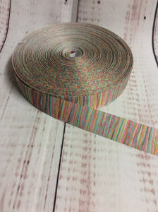 Multi colour striped grosgrain ribbon - My Other Child / Blooms n' Rooms