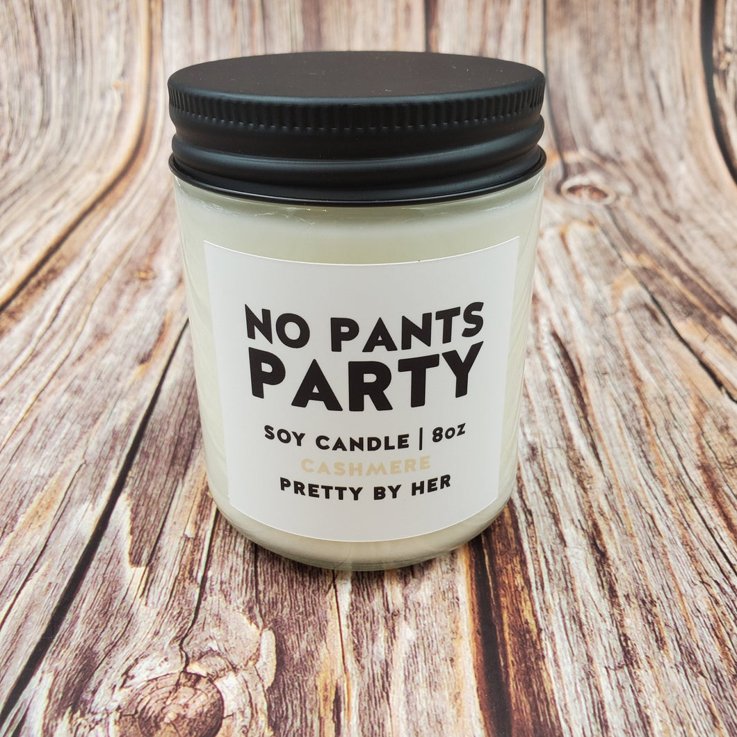 No Pants Party Candle - My Other Child / Blooms n' Rooms
