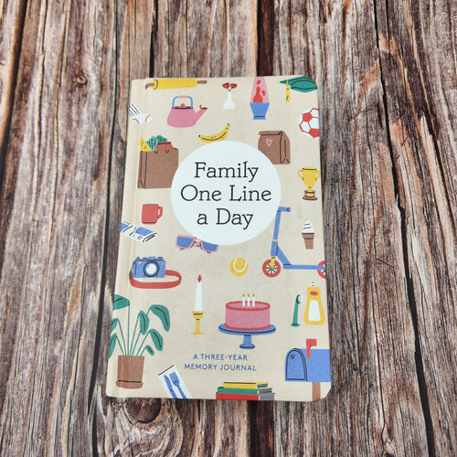 One line a day | A 3 Year Memory Book | Family - My Other Child / Blooms n' Rooms