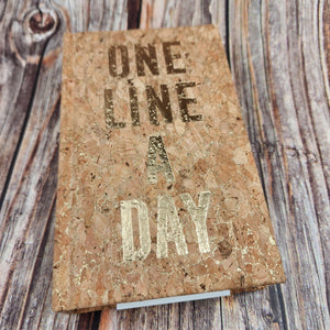 One line a day | A 5 Year Journal | Cork - My Other Child / Blooms n' Rooms