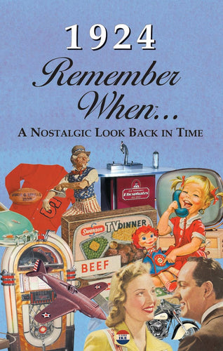 Remember When Card Booklet | 1924 - My Other Child / Blooms n' Rooms