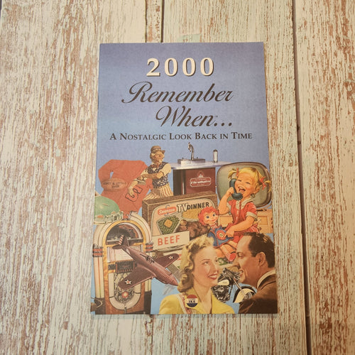 Remember When Card Booklet | 2000 - My Other Child / Blooms n' Rooms