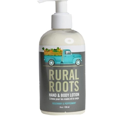 Rural Roots Hand Lotion pump bottle 8 oz - My Other Child / Blooms n' Rooms