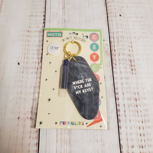 Sassy/Sweary Keychains - My Other Child / Blooms n' Rooms