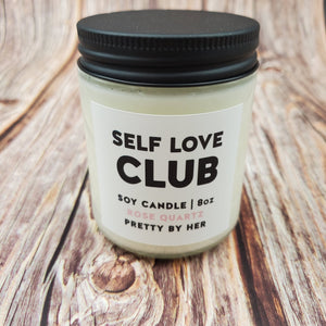 Self Love Club | Soy Candle | Pretty by Her - My Other Child / Blooms n' Rooms