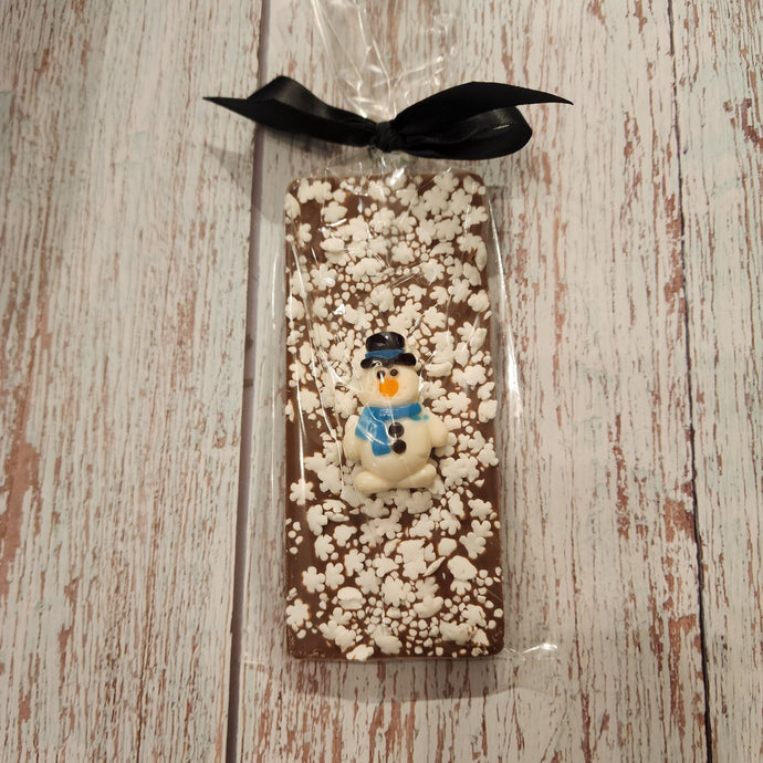 Snowman Chocolate Bar | Annies Chocolates | Christmas - My Other Child / Blooms n' Rooms