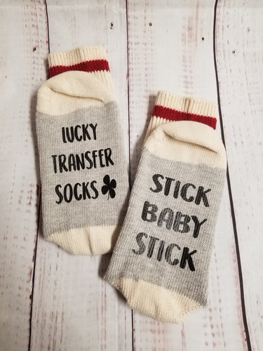 Stick baby stick, Lucky Transfer Socks - My Other Child / Blooms n' Rooms