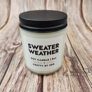 Sweater Weather Candle | Pretty By Her - My Other Child / Blooms n' Rooms
