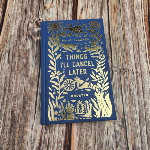 Things I'll cancel later | Undated Planner - My Other Child / Blooms n' Rooms
