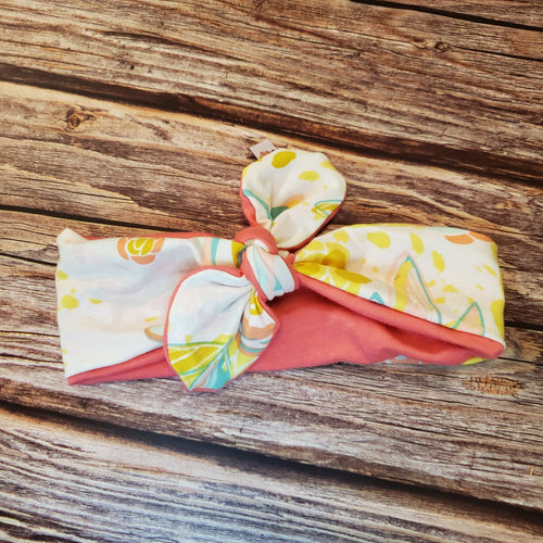 Toddler headbands | Knotted | Reversible - My Other Child / Blooms n' Rooms
