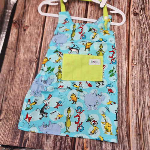 Toddler Size Apron | Dr Suess - My Other Child / Blooms n' Rooms