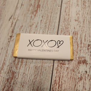 Valentine's Chocolate Bar XOXO | Annies Chocolate - My Other Child / Blooms n' Rooms