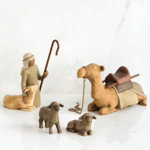 Willow Tree | Shepherd + Animals Nativity | 5 pc - My Other Child / Blooms n' Rooms