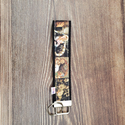 Wrist Keychain | David Bowie The Labryinth - My Other Child / Blooms n' Rooms