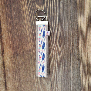 Wrist Keychain | Feathers - My Other Child / Blooms n' Rooms