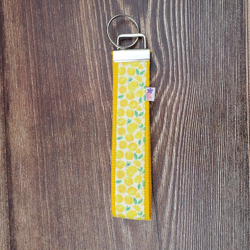Wrist Keychain | Lemons - My Other Child / Blooms n' Rooms