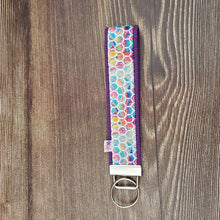 Load image into Gallery viewer, Wrist Keychain | Rainbow Honeycomb - My Other Child / Blooms n&#39; Rooms