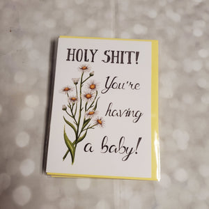 You're having a baby ! | Greeting Card - My Other Child / Blooms n' Rooms